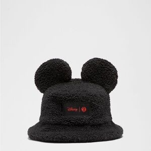 DISNEY X LULULEMON TEXTURED FLEECE BUCKET HAT~BLACK~S/M~****